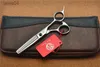 Scissors Shears 532# 5.75 Brand Purple Dragon Professional Hairdressing Scissors JP 440C Barbers 8/14/18 Teeth Thinning Scissors Hair Shears 240302