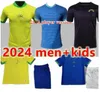 2024 Brésil Soccer Jerseys Santos HOMMES ENFANTS KIT FEMMES Brésil VINI JR ALISSONLONG SLEEVE Camisetas de futbol 24 25 ensembles de chemises de football de gardien de but