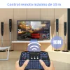 Keyboards Hot GTMEDIA I8x Plus Wireless 2.4G Keyboard English Spanish Portuguese Air Mouse For Android TV BOX GTC X96 PS3 PC Mac