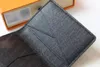 10a Mirror Quality Wallet LL Designer Coin Card Bag Luxury canvas tas portemonnee prachtige verpakking gratis verzending 11 cm