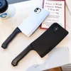 Capa de telefone com faca de cozinha para iPhone 15 macia 14 Promax Apple 13 capa protetora moderna nova XS12 criatividade