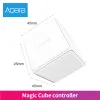 التحكم الأصلي AQARA Magic Cube Zigbee Version Controller by Six Actions App Mi Home Controller for Xiaomi Home Device Smart Hoom