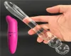 2 PCSLOT Vibrator och transparent kristallglas Anal rumpa penis sex leksak vuxna produkter för kvinnor män kvinnlig manlig onani y183094883