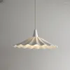 Pendant Lamps White Ceramic LED Lights Fixtures Nordic Style Hanging Lamp For Dinning Living Bedroom Lighting Home Decor Chandeliers