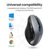 Pads Ugreen Mouse Wireless Ergonomic Mouse 4000 Dpi Silent 6 Buttons for Book Tablet Laptop Mute Mice Quiet 2.4g Mouse