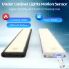 Control Tuya Wifi Smart Led Light Rechargeable Kitchen Lighting Infrared PIR Motion Sensor Led Night Light App Voice For Alexa Google
