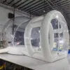 vendita all'ingrosso 4 m di diametro + 1,5 m tunnel personalizzato per bambini trasparente trasparente palloncino a bolle cupola festa in casa tenda a bolle gonfiabile buttafuori per festa Fedex / UPS / DHL