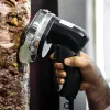 Kvarnar Electric Kebab Slicer Doner Knife Shawarma Cutter Handhållen stekt köttskärning Hine Gyro Knife 220240V 110V Två blad