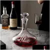 Outils de bar 1300 ml soufflé à la main Iceberg Decanter Creative Luxury Verres en cristal de plomb Vin rouge Whisky Brandy Vodka Bouteille Drop Livraison DHDMR