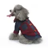 Kurtka zamek błyskawiczna z odzieżą dla psów dla psów bawełniany płaszcz lśnią małe i średnie ubrania Chihuahua Traction dostarcza zima