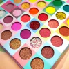 Ombre ICYCHEER Palette de fard à paupières 48 couleurs pressées paillettes miroitant mat vert ombre à paupières Palette néon métallique maquillage cosmétiques