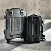 Resväskor mäns Suitas med metall Metarial Sturdy Thicked Durable 28 InchTrolley Case Password Boarding Box Stor storlek Travel