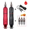 Guns BMX Tattoo Rotary Pen Professional Permanent Makeup Machine With Needles Tattoo Studio Supplies