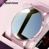 Dispositivos 2022 Nova moda Bluetooth Ligue para o Smart Watch Women Touch Dial Dial Call Rastreador de fitness IP67 Smartwatch Women Women Women