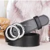 Mode Classic Men Designer Belts Womens Mens Casual Letter Smooth Buckle Luxury Belt 20 Färger Bredd 3,8 cm med låda