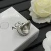 Luxury Designer Ring Classic Head Design Ring Fashion Retro Open End Ring Free Size Justerbar högkvalitativ material Icke-allergisk
