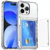 IPhone 15 Pro Transparent Phone Case Apple 14 Set Beer Flip Card 12/13 Pro Fall Protection Case