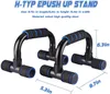 1 paar Push Ups Stands Grip Fitnessapparatuur Handvatten Borst Body Buiding Sport Gespierde Training Push up rekken 240226