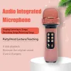 Haut-parleurs Karaoké Bluetooth Compatible Microphone portable sans fil musique chant micro + FM + changement de voix haut-parleur lecteur accessoire