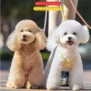 Harnassen Zacht suède microvezel Vestharnas voor kleine honden Huisdier Puppy Verstelbare borst Borstband Riem Riem Chihuahua Teddy Yorkie Halstouw
