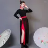 Stage Wear Classic Dance Girl Group Stile cinese Jazz Modern Practice Costumes per inviare ornamenti