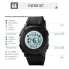 Orologi SKMEI Smart Watch da uomo Dormire Cardiofrequenzimetro Smartwatch Lusso Calorie Bussola Orologi sportivi App per telefono Ricorda orologio da polso
