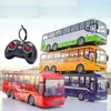 Giocattolo per bambini Rc Auto Scuolabus telecomandato con tour leggero Radiocomandato elettrico per giocattoli per bambini Regalo 240228