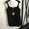 Metal Letter Camisole Dresses Women Stylish Loose Slip Dress Sexy Casual Crop Tops Summer Halter Tops