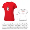 Polos pour femmes Natashas blanc veuve costume T-shirt vêtements mignons chemises graphiques t-shirts graphiques haut femmes