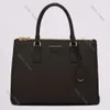 Классический дизайнер Ppddas Bag Tote Bag Galleria Коровья женская сумка из сафьяна Сумка для покупок Новая сумка из натуральной кожи Модная роскошная сумка Pra Bag Пляжная сумка 995