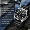 Wristwatches Fashion Black Men Watch Top Brand Luxury 2024 Waterproof Military Army Sports Quartz Wrist Watches Relogio Masculino