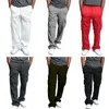 Herren Jogging-Jogginghose, lässig, Schwarz, Fitnessstudio, Jogger, Trainingshose, Kordelzug, Cargohose, Jogger, Streetwear, Sporthose 240301