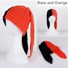 Berets emenda cores de lã de malha chapéu bonito nicho design quente maré orelhas bonés homens mulheres outono inverno