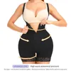 Bdoy Shapers Women High Waist Slimming Sheath Belly Compression Garment Tummy Full Bodysuits Shapewear Fajas Without Pads 240220