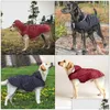 Hondenkleding Regenjas Waterdichte jas met capuchon Regenponcho Regenkleding voor huisdieren Met reflecterende streep Voor buiten Honden Accessoires Drop D Dhpgv