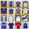 Ретро футбольные майки FIORENTINA BATISTUTA RUI COSTA Vintage Florence RUI COSTA Футболка Camisas de Futebo 84 85 89 90 91 92 93 94 95 96 97 98 99 00 1984 1985 1998 1999