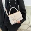 Marsupi Donna Borsa quadrata piccola in pelle PU Borsa a tracolla femminile Moda All-match Borse a tracolla in tinta unita