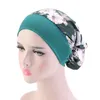 Berretti Bandana in finta seta Cappello da pirata elasticizzato Turbante Fascia elastica stampata Accessori per capelli moda Uomo Donna