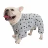 Rompers Cotton Dog Pajamas Jumpsuit Clothes Pet Pug French Bulldog Clothes Schnauzer Clothing Outfit Overall Poodle Dogs Pyjama Pijama