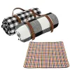 Tappetino addensato scozzese per esterni pieghevole impermeabile tappetino da picnic moda pad traspirante morbido impermeabile portatile campeggio viaggio spiaggia coperta