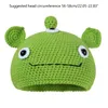 Bérets Alien Headgear Crochet Hat Party Holiday Thème Diable pour adolescents Hommes Femmes