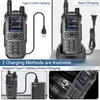 Baofeng UV21 Pro Wireless Copy Frequency Triband 999CH WATROUF WAKIE TALKIE TYPE C 16 km Long Range UV5R 17 Harm Radio 240229