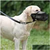 Coleiras de cachorro trelas focinho leve malha respirável ajustável com design de abertura frontal para entrega de gota confortável e segura h otobv