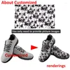 Casual Shoes White Chrysanthemum Women Outdoor Footwear Flats Shoe Flowers Brand Customizable Running Sneakers Lightweight Men Loafers