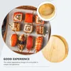 Serviessets Sushi Emmer Mengen Rijst Ronde Serveerbad Lade Restaurant Container Voor Keuken Gadget