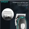 Trimmer Vgr Hair Clipper Hair Adjustable Trimmer Electric Zero Cutting Hine Professional Wired High Power Barber Hair Clipper V123