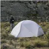 Tentes et abris deux personnes double couche anti-pluie trois saisons tente de poteau en aluminium portable camping en plein air alpinisme