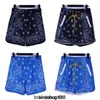 High Street Merk Rhude Cashewbloem Nylon Shorts Heren Zomer Amerikaanse Trend Sport Casual Sneldrogende Strandbroek Ins