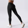 Lu Align Pant V outfit Back Butt Sexig Women Yoga Fitness Workout Gym Running Leggings High midja Aktiv slitage Tight Pants Jogger Gry Lu-08 2024