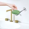 Edelstahl-Seifenhalter, Badezimmer-Duschschale, magnetischer wandmontierter Küchen-Ohrringständer mit Saugnapf für das Badezimmer zu Hause 240228